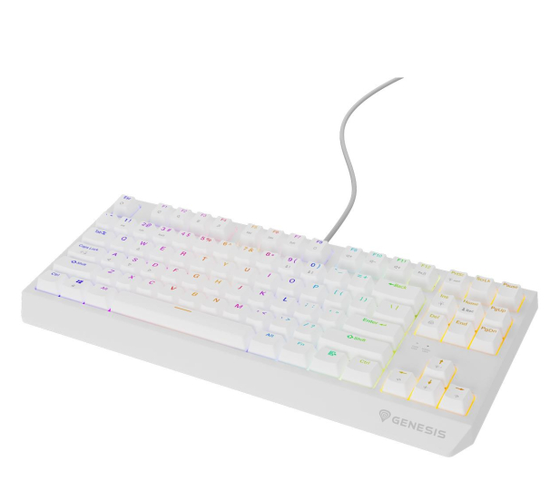Genesis Thor 230 TKL Outemu Red Hot Swap biała NKG-2078 - 1227606 - zdjęcie 4